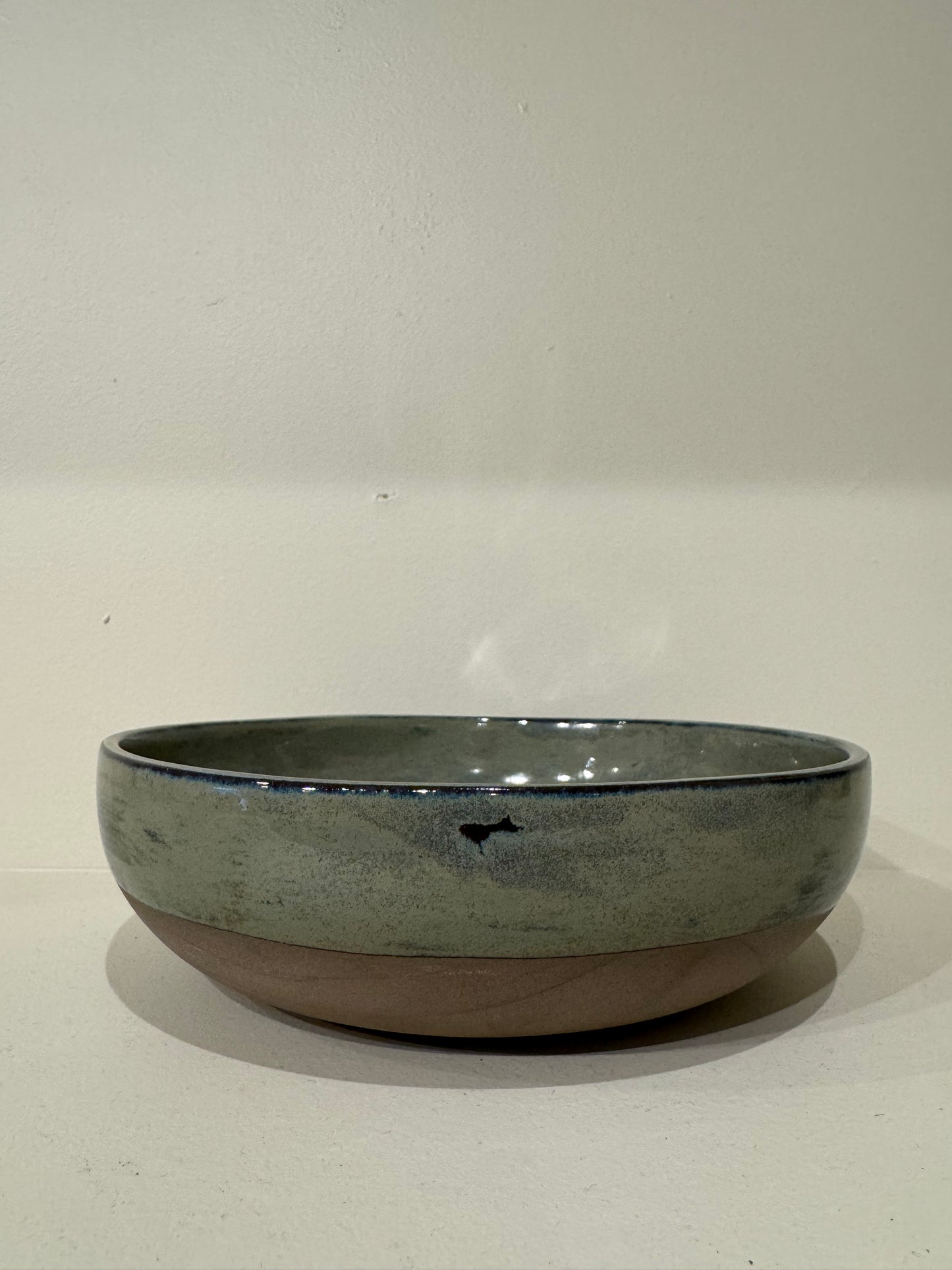 Low bowl in our Moss colour